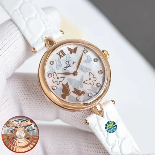 Omega Women's Rose Gold-Tone Watch 32mm