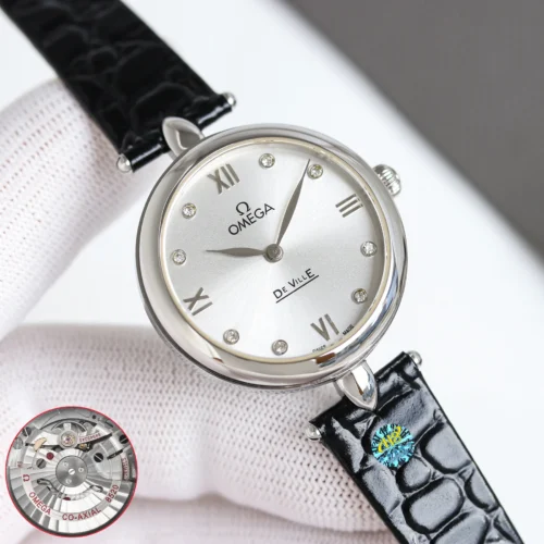 Omega De Ville Women's Rose Gold-Tone Watch 32mm