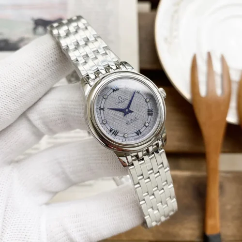 Omega De Ville Quartz Watch Stainless Steel Bracelet