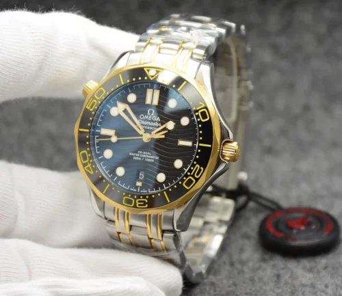 Omega Men's Automatic Watch Stainless Steel Bracelet