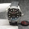 Omega Men's Automatic Watch Rubber Strap