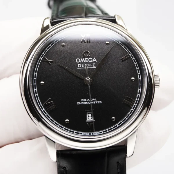 OMEGA0251-01 Omega De Ville Couple Sunray Dial Watch Stainless Steel Bracelet SKU OMEGA0251