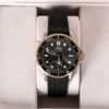 Omega Seamaster Luminous Dial Automatic Watch 42mm Rubber Strap