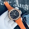 Patek Philippe Nautilus GMT Watch Rubber Strap