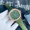 Patek Philippe Nautilus GMT Watch Rubber Strap
