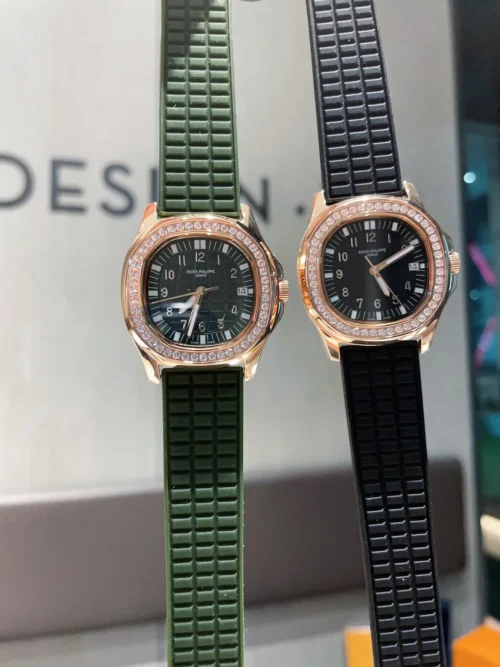 Patek Philippe Aquanaut Diamond-Set Quartz Watch
