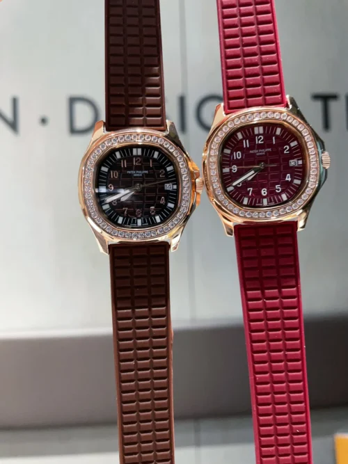 Patek Philippe Aquanaut Diamond-Set Quartz Watch