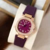 Patek Philippe Nautilus 7010 Women's Diamond-Set Quartz Watch 32mm Slim Case