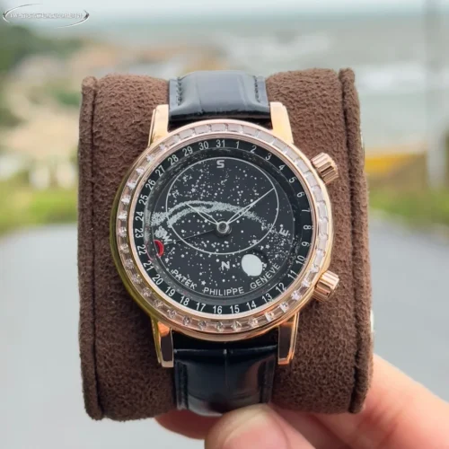 Patek Philippe Celestial Moonphase Watch Luminous Dial SKU PATEK0043