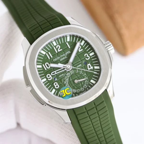 PATEK0056-01 Patek Philippe Aquanaut 5164 GMT Watch 40.8mm