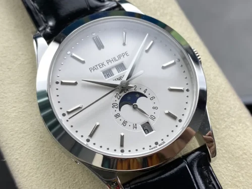Patek Philippe Complications 5205G Moonphase Watch 38.5mm SKU PATEK0059