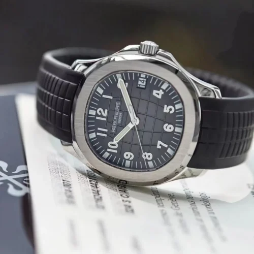 Patek Philippe Aquanaut 5167a Slim Case Automatic Watch 40mm Rubber Strap