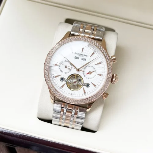 Patek Philippe Men's Automatic Watch 42mm Stainless Steel Bracelet