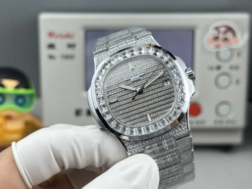Patek Philippe Nautilus 5719 Diamond-Set Automatic Watch 40mm