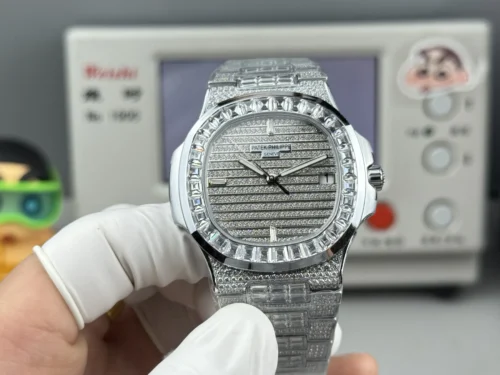 Patek Philippe Nautilus 5719 Diamond-Set Automatic Watch 40mm