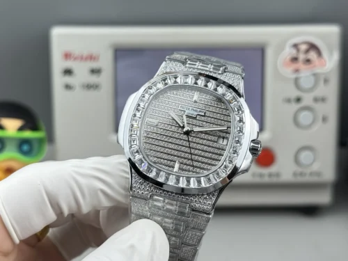 Patek Philippe Nautilus 5719 Diamond-Set Automatic Watch 40mm