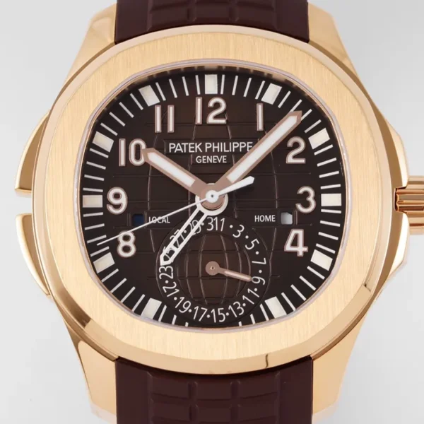 PATEK0195-01 Patek Philippe Aquanaut 5164A-001 GMT Watch 40.8mm SKU PATEK0195