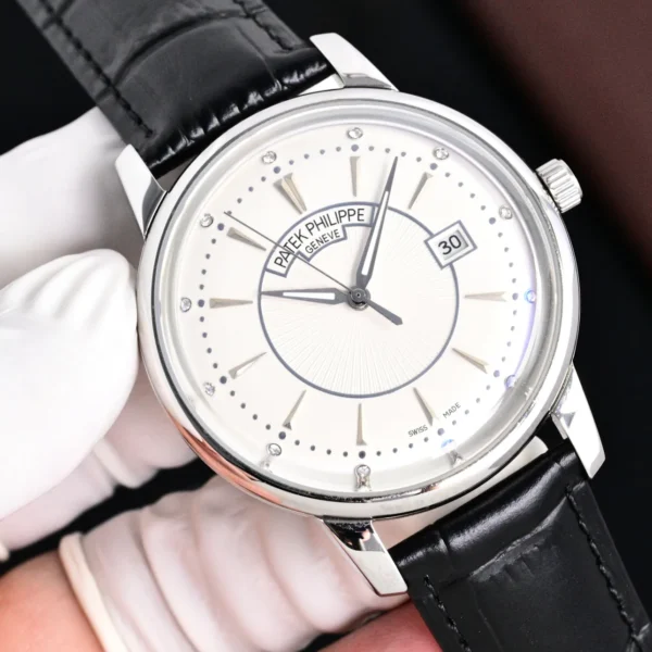 PATEK0197-01 Patek Philippe 1050 Men's Slim Case Automatic Watch 42mm