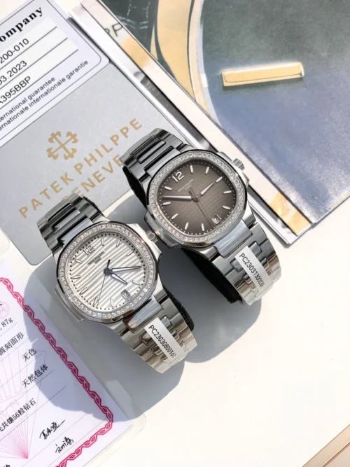 Patek Philippe Nautilus Women's Diamond-Set Watch 35mm