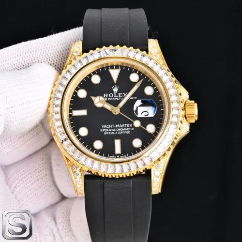 Rolex Yacht-Master Watch 42mm Rubber Strap