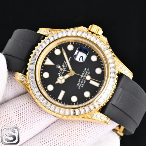 Rolex Yacht-Master Watch 42mm Rubber Strap
