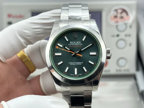 Rolex Oyster Perpetual Blue Dial Watch