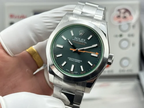 Rolex Oyster Perpetual Blue Dial Watch