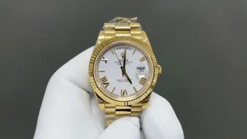 Rolex Day-Date Watch 40mm Stainless Steel Bracelet