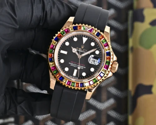 Rolex Yacht-Master Diamond-Set Watch