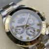 Rolex Cosmograph Daytona Luminous Dial Automatic Watch 40mm Rubber Strap