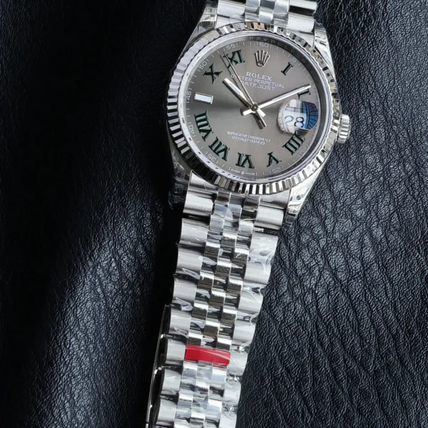 Rolex Datejust Gray Dial Automatic Watch 36mm