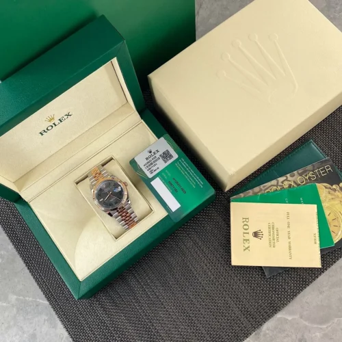 Rolex Datejust Rose Gold-Tone Watch 36mm