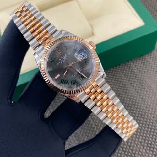 Rolex Datejust Rose Gold-Tone Watch 36mm