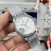 Rolex Slim Case Watch Leather Strap