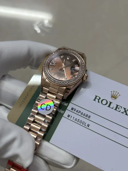 Rolex Women's Rose Gold-Tone Automatic Watch 31mm