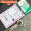 Rolex Datejust Women's Green Dial Watch 31mm Diamond-Set