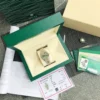 Rolex Datejust Women's Green Dial Watch 31mm Diamond-Set