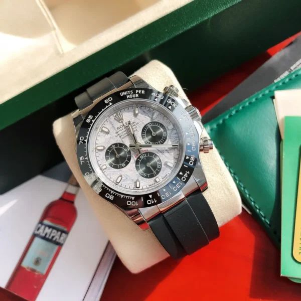 Rolex Cosmograph Daytona Watch Rubber Strap