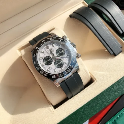 Rolex Cosmograph Daytona Watch Rubber Strap