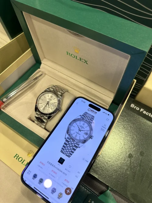 Rolex Datejust m126334-0010 White Dial Automatic Watch 41mm