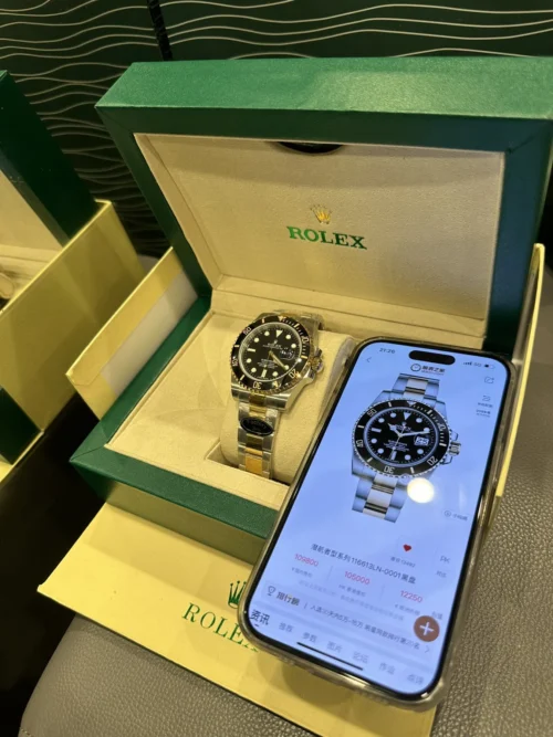 Rolex Submariner m116613LN-0001 Black Dial Automatic Watch 40mm