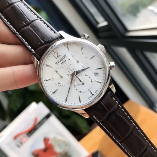 Tissot Tradition T063 Men's Slim Case Watch 40mm Stainless Steel Bracelet