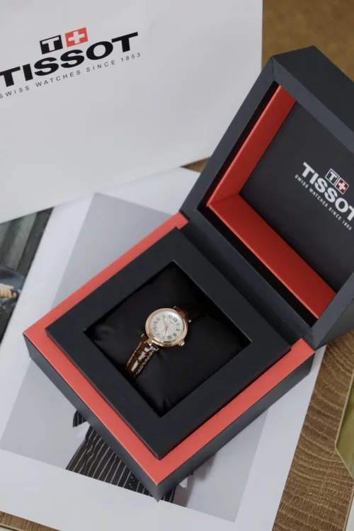 Tissot Bellissima Quartz Watch Leather Strap SKU TISSOT0053