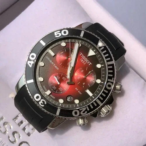 Tissot T120 Men's Luminous Dial Quartz Watch 45mm