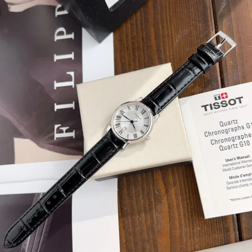 Tissot T122 Women's Quartz Watch 30mm Leather Strap