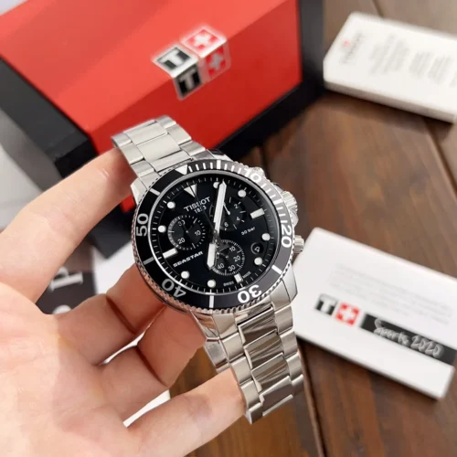 Tissot T120 Watch 45mm Stainless Steel Bracelet