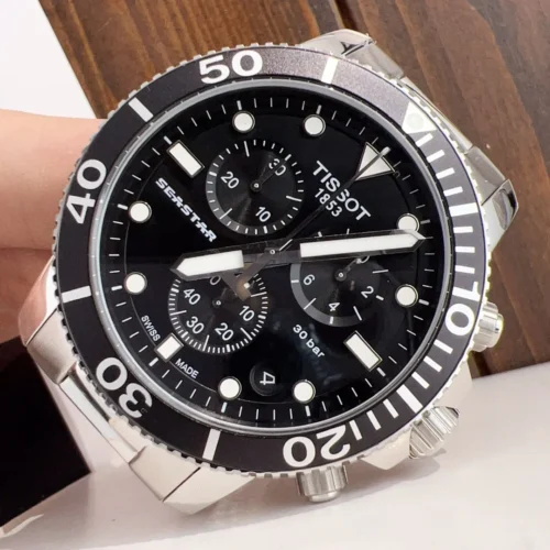 Tissot T120 Watch 45mm Stainless Steel Bracelet