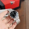 Tissot Carson T122 Couple Slim Case Quartz Watch Stainless Steel Bracelet