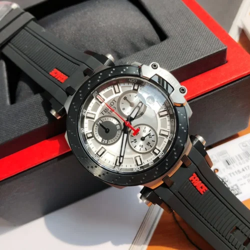 Tissot T115 Black Dial Quartz Watch