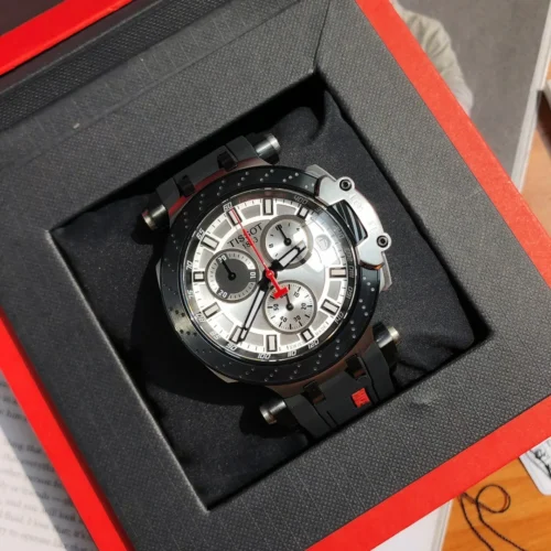 Tissot T115 Black Dial Quartz Watch